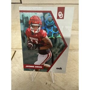 2025 ONIT Oklahoma Parallel Teal Dots parallel #P-3 Javonnie Gibson